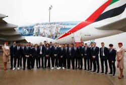 salehmadridista:  Real Madrid are on their way to Abu Dhabi |