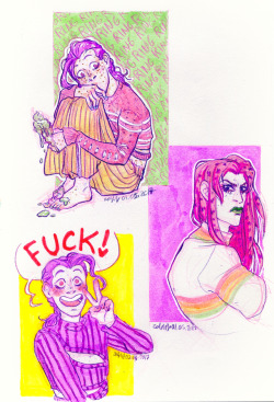 bitterjellydraws:  i’m team let doppio say fuck 2k17 fight