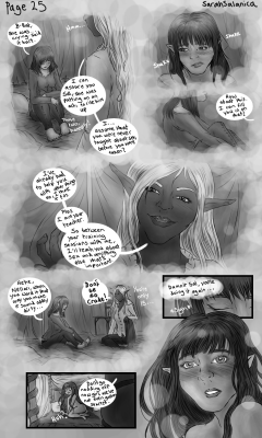 sarahsalanica:  sarahsalanica:  NSFW! Page 25 of ‘Can(’t) Buy Love’! Okay, flashbacks are stopping for now, gotta get back to the action :P and by action I mean Sal needs to bend over and take it!  Page 24 - Link Page 26 - Not available yet (Due