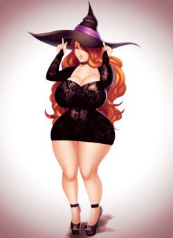 jassycoco:  The Baddest Witch… [+18]   The Sorceress goes out