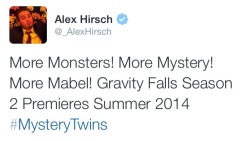 themysteryofgravityfalls: Season 2 of Gravity Falls premieres