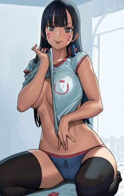 magickightyozakura: D.Va  Artist: Lasterk