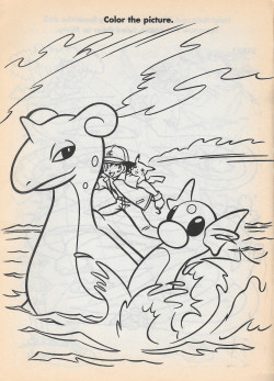 pokescans:  Coloring book 