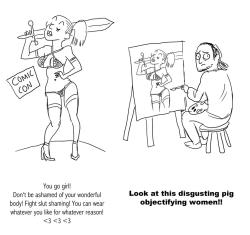 Yep, pretty much. (dun objectify muh womyn!)