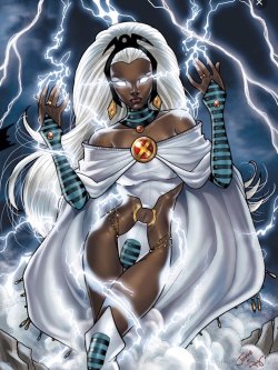 beyxnikas:  Beyoncé as STORM. 