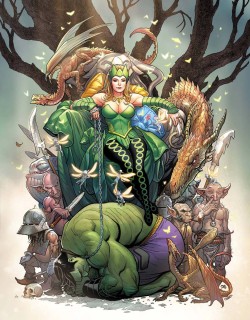 walkyriesetamazones:  Enchantress - The Totally Awesome Hulk