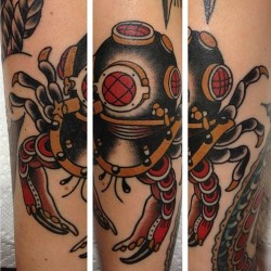 forgottenships:  tattoo by Ryan Cooper Thompson 