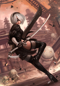 leos-ng:  Nier Automate YoRHa Type. 2BEvery once in a while there