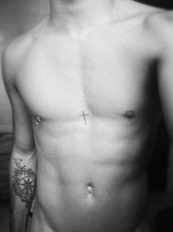 eusourika:  #rikasabbadin #body #tattoo #piercing #boy #hot #men