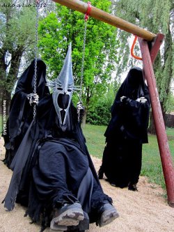dorkly:  The Witch-King Goes To the Playground “No man can