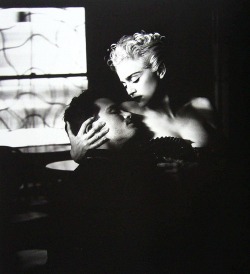 ohyeahpop:Madonna photographed by Helmut Newton, Vanity Fair,