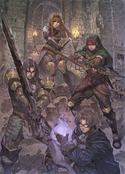 meoquanee:  Valkyrie Profile Game artwork and Concept art of