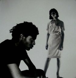 christopherbarnard:Jean-Michel Basquiat and Eszter Balint, 1980