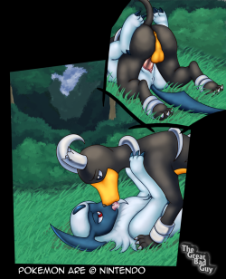 request by theblackzenith: Male Houndoom