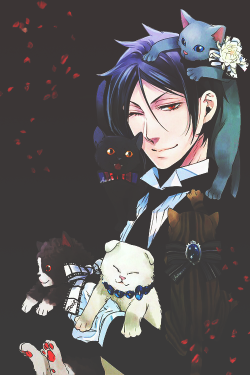 jetzui: | One hell of a neko fan ✗ Sebastian Michaelis | 