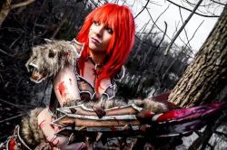 mikanicolecosplay:  Diablo 3 female Barbarian made and modeled