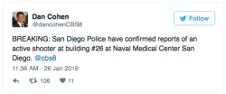 micdotcom:  Breaking: Active shooter reported at Naval Medical