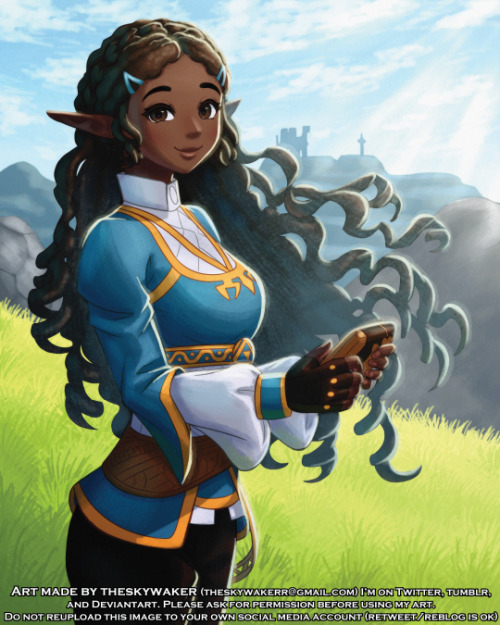theskywaker:loved @kianamaiart ‘s black mario girls, so i