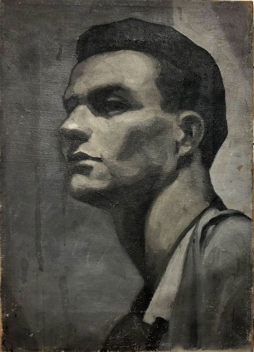 beyond-the-pale: Portrait painting of a young man, circa 1920s Kensington