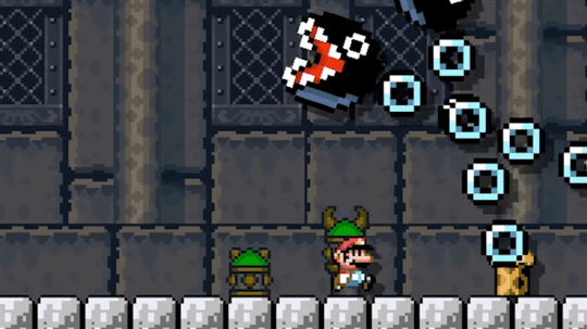 tinyblogtim:  There’s always more douchiness. Bonus artwork:Mario Maker #14  Heck