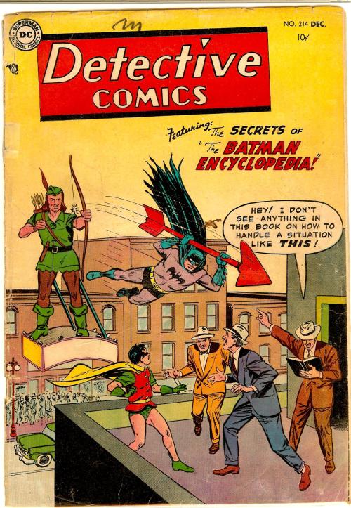 browsethestacks:  Vintage Comic - Detective Comics #0214  Pencils: