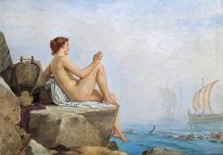 enchantedsleeper:  The Siren (1888), Edward Armitage