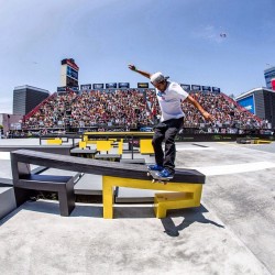xgames:  @prod84 in front of the hometown crowd. #xgames  (at