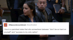 phil-the-stone:  brooklyn nine-nine + tumblr text posts, the