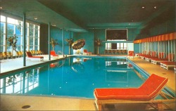 1950sunlimited: Indoor pool at the Fallsview hotel, 1950 Ellenview,