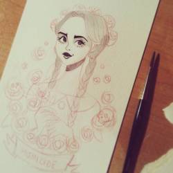 sibyllinesketchblog:  Wednesday !  Instagram @sibylline_m 