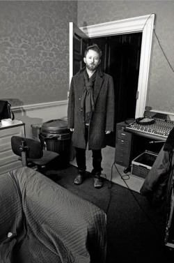 msyorke:  Thom Yorke, Taken during the recording of In Rainbows.©