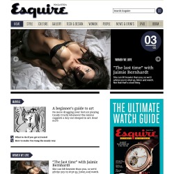 Today was a good day.  Jaimie Bernhardt feature in Esquire Malaysia