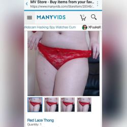 Buy my red lace thong! At: http://ift.tt/1I8lofu  #bbw #bbwlover