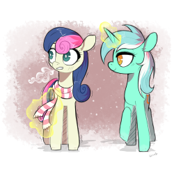 sevedie:Lyra x Bon Bon <33eeee~! <3