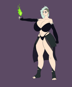 theselfsufficientcrescent:A evil sorceress design for Phaedra