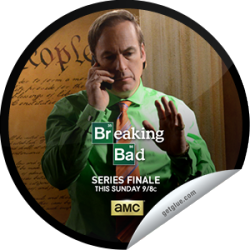      I just unlocked the Breaking Bad Marathon: Blood Money sticker