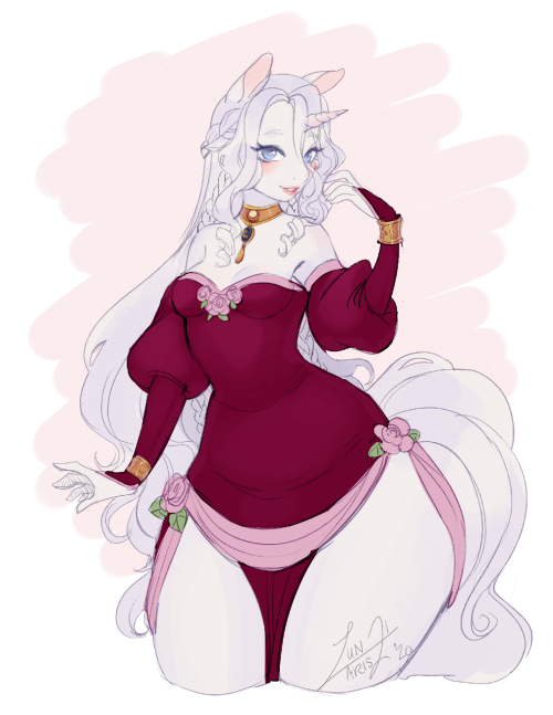 lunarisdraws:Commission for @Miorjah on twitterTwitter | Twitch