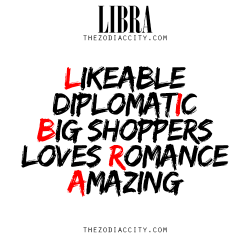 zodiaccity:  Describing Libra. For more information on the zodiac