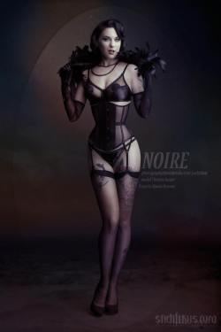 la-femme-projekt:  Kolekce “Noire” předvedená na události