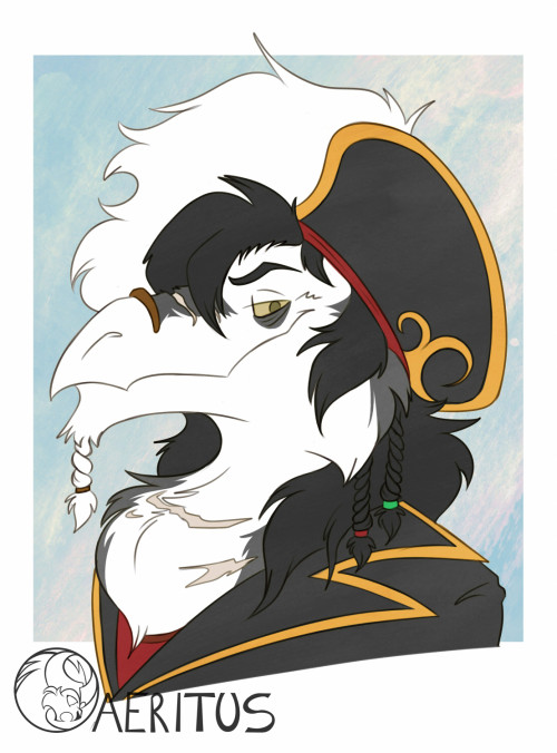 Aaaan another!Headshot commission for QueenOfTheTides on Twitter!