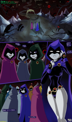 therealshadman:  therealshadman:  Some of the Raven chapter I