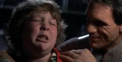 ohmy80s:  Chunk’s Confession:‘Everything. OK! I’ll talk!