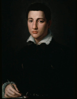 somanyhumanbeings:Alessandro Allori, Portrait of a Young Man