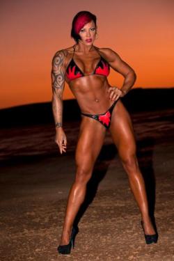 perfectbarbiegoddess:  Mikaela Soto Muscle barbie perfection… 