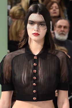 keeping-up-with-the-jenners:  Kendall walking for Chanel couture