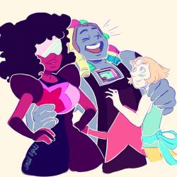 that-awkwardkouhai:  an old friend 🙆 - - garnet and pearl