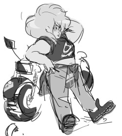 bismuth:“Early MG concept sketch for Last One“