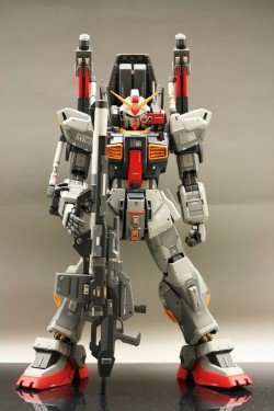 gunjap:  PG RX-178 GUNDAM MK-II AEUG Custom: Work by minamp.