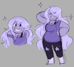 cranberry-soap:  Warmup doodles of Amethyst b/c I loooove her