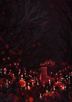 zandraart:  pumpkin grove  